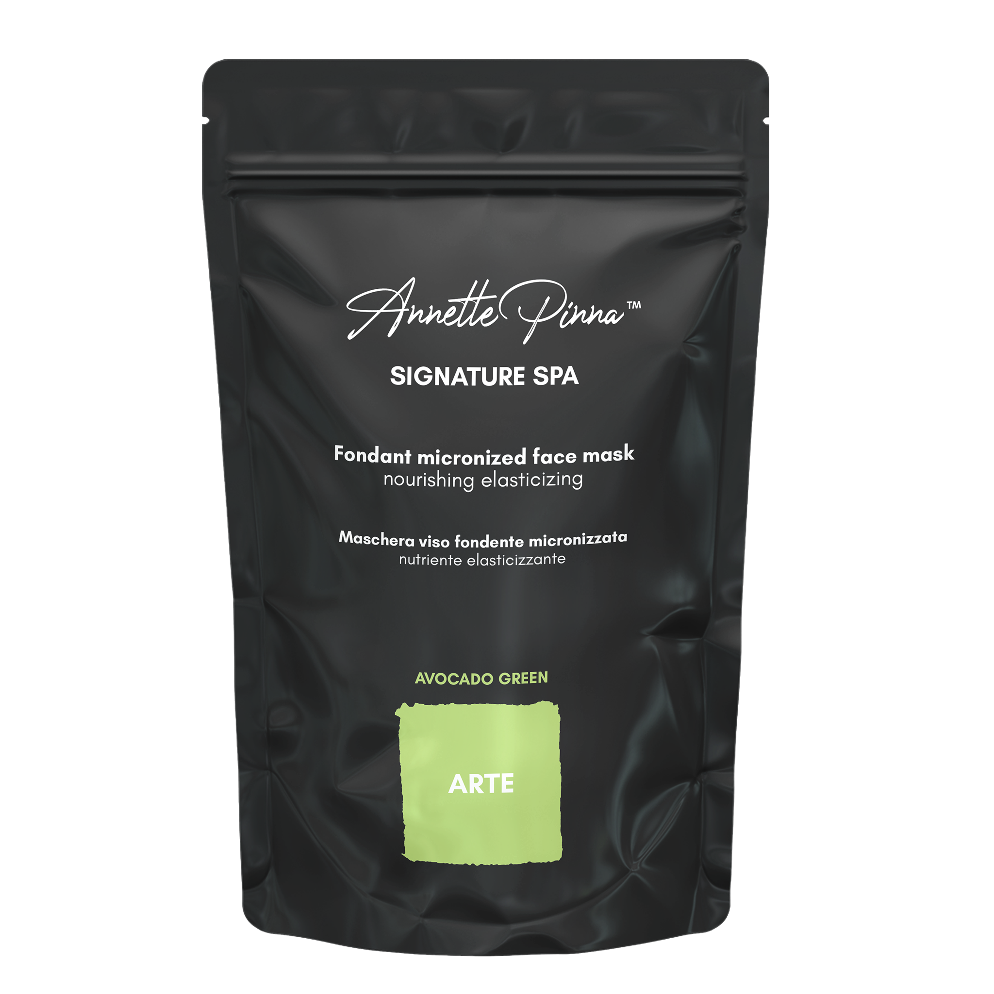 ARTE Fondant micronized face mask Nourishing elasticizing avocado green 625g PRO