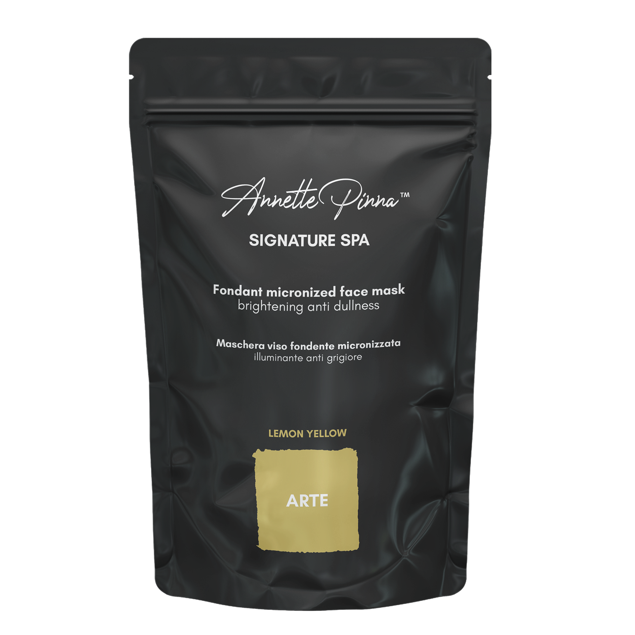 ARTE Fondant micronized face mask brightening anti dullness lemon yellow 625g PRO