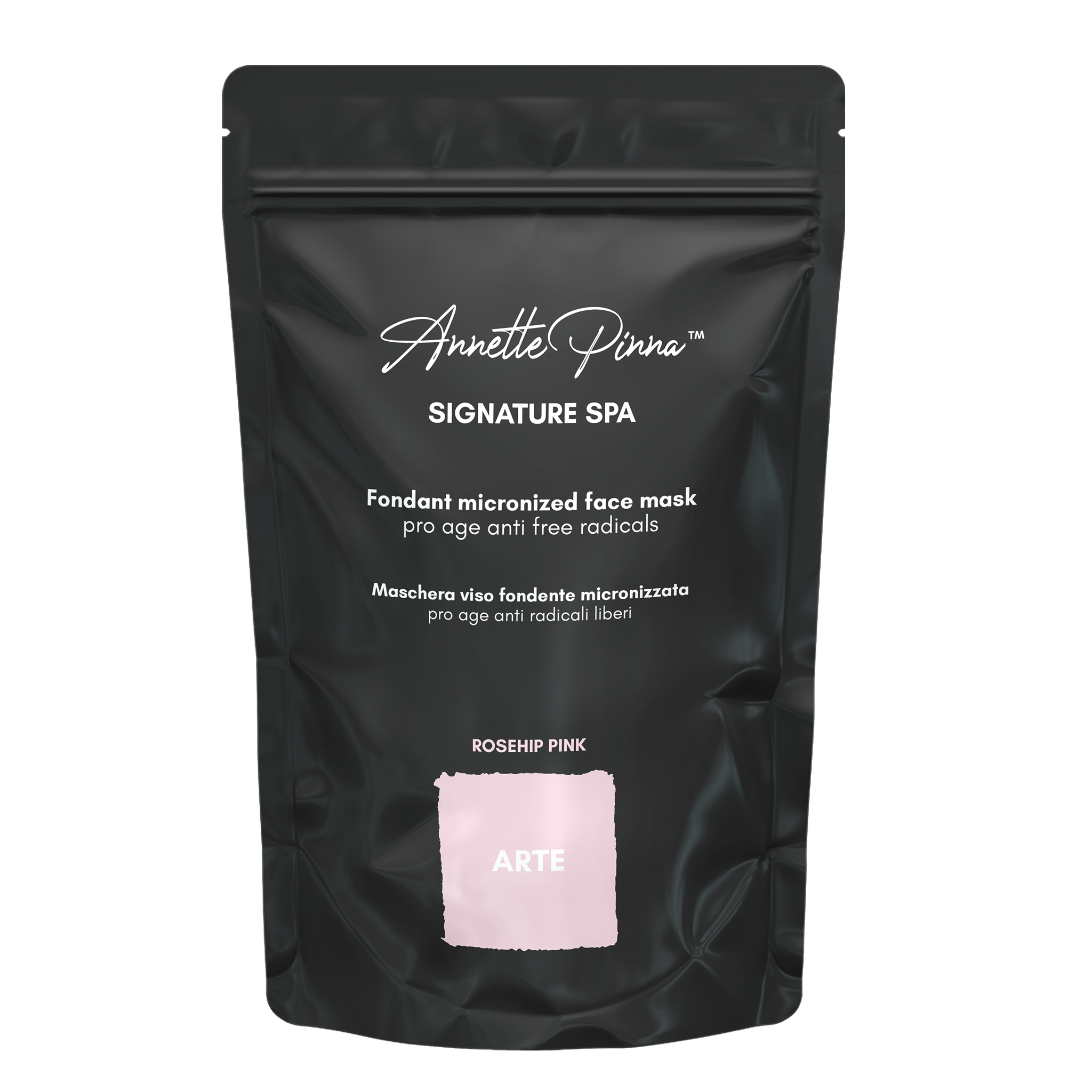 ARTE Fondant micronized face mask pro age anti free radicals Rosehip pink 625g