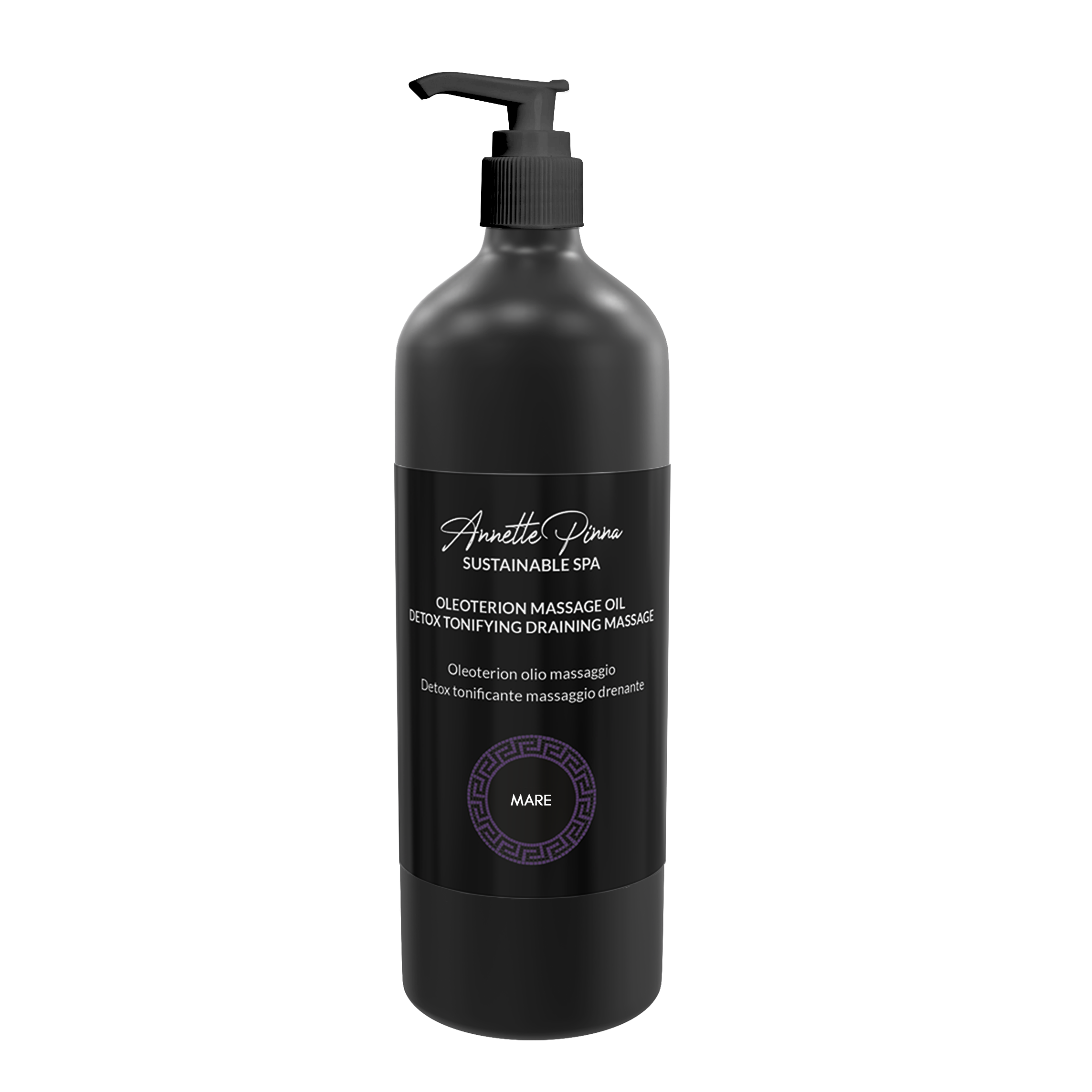 MARE Oleoterion detox tonifying body massage oil 500ml