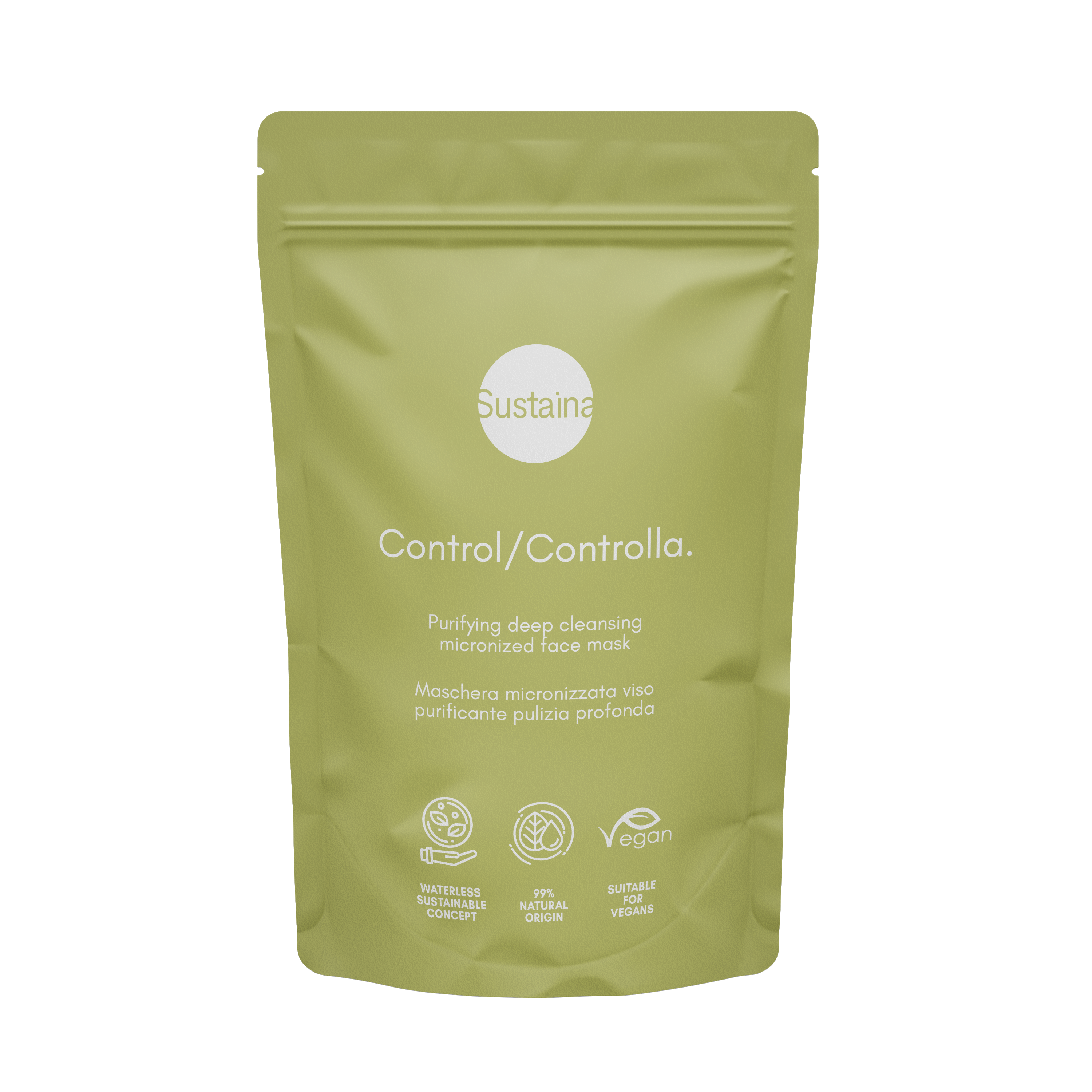 SUSTAINA Control/ Controlla. Purifying deep cleansing micronized face mask 180g PRO