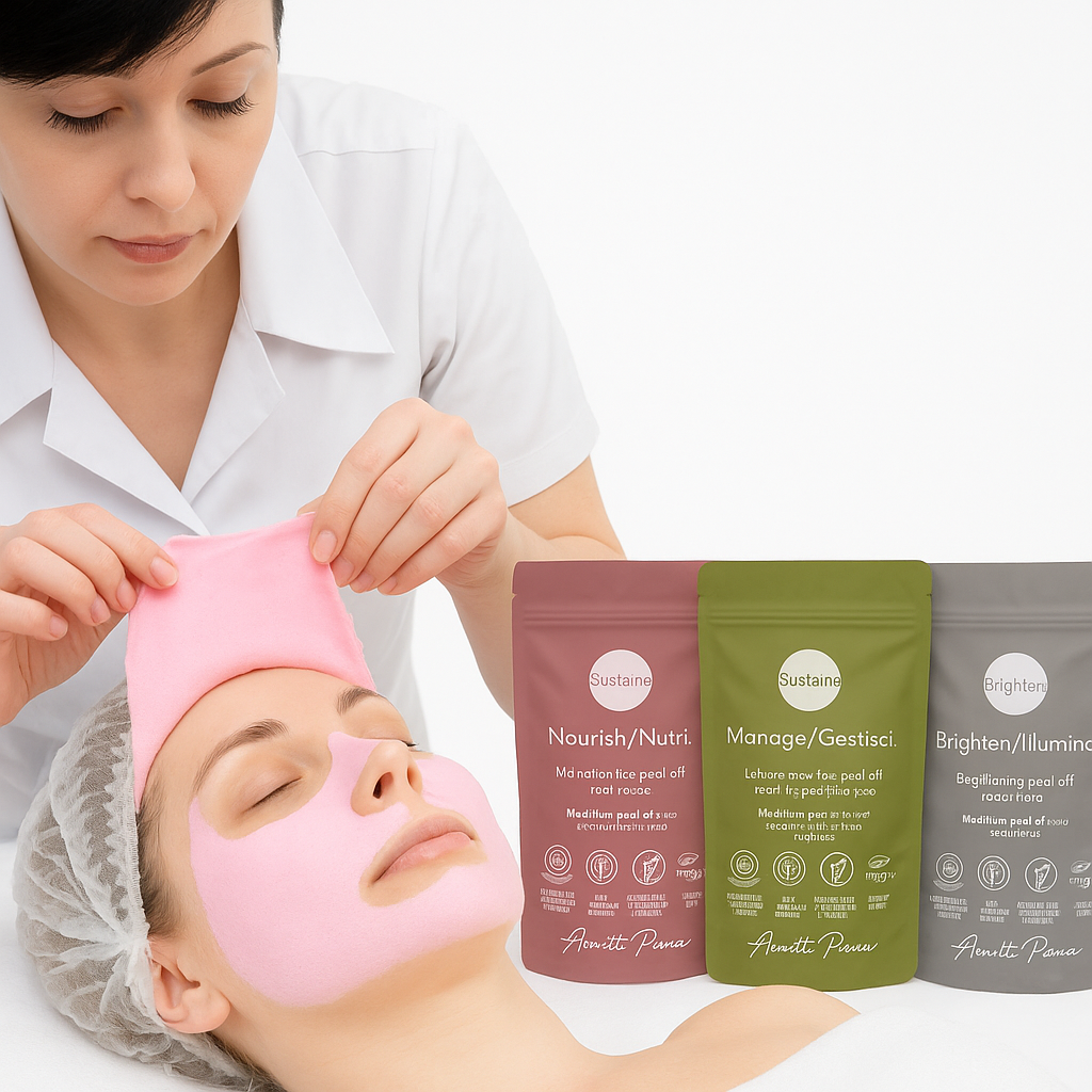 "SPECIAL OFFER 7 PEEL OFF MASKS" 7x500ml