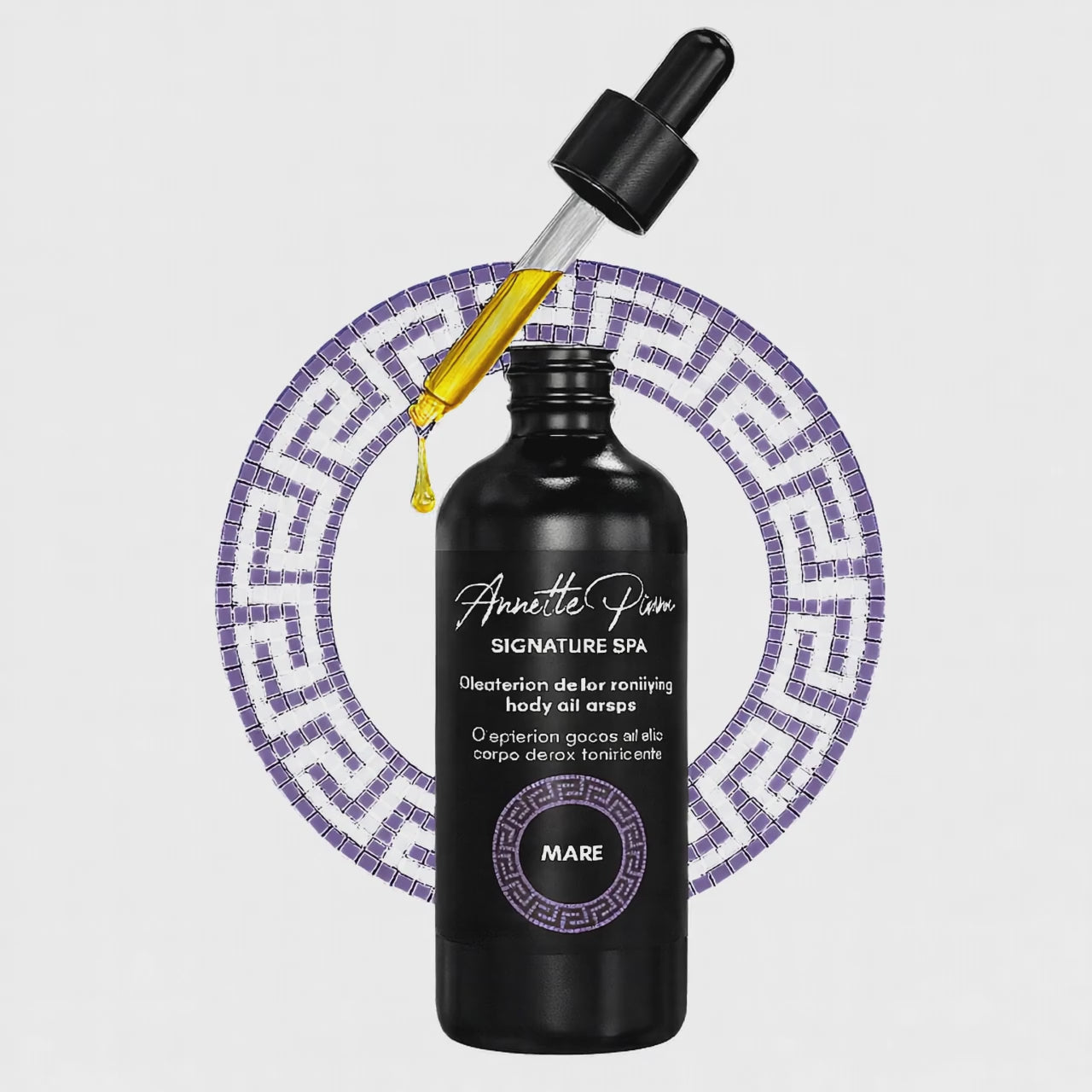 Load video: MARE Oleoterion detox tonifying body oil drops 100ml